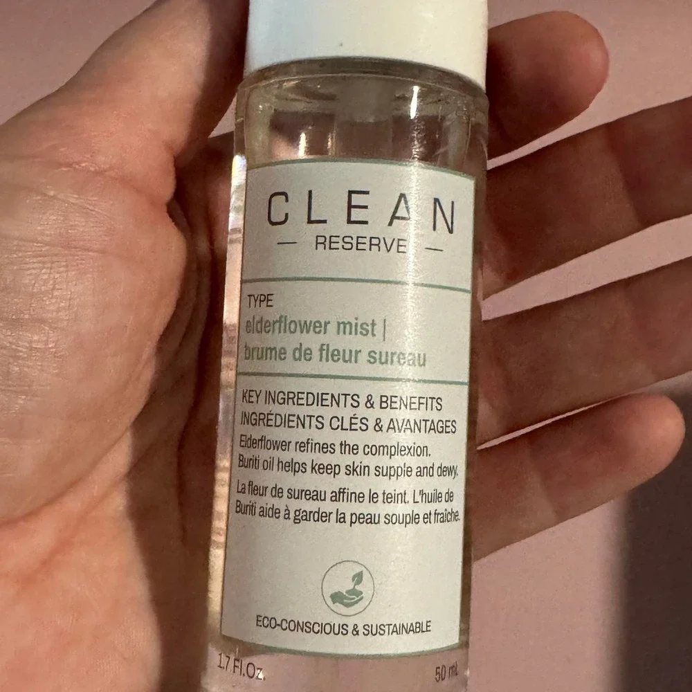 Clean Reserve – Elderflower Facial Mist